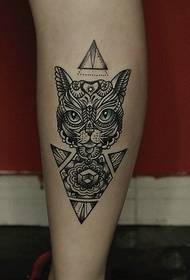 Atlante del tatuaggio del totem prepotente