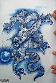 Modello tatuaggio schiena piena