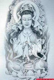 Tatoveringsshow, anbefaler et Guanyin tatoveringsmanuskript for ryggen.