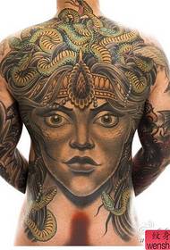 Tibuok nga tattoo sa Medusa