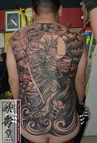 Kompletná kolekcia tetovania na chrbte