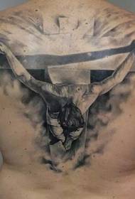 Mahiwaga at sinaunang cross tattoo