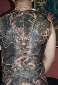 Tradiční drak tetování, klasické čínské