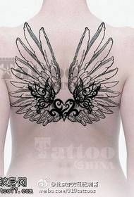 Ομορφιά κλασικό μοτίβο τατουάζ προσωπικότητας
