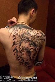 Modello di tatuaggio classico cool prajna