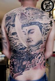 Татуювання Маньчжу Бодхісаттва - Татуювання Шеньян - Художня татуювання