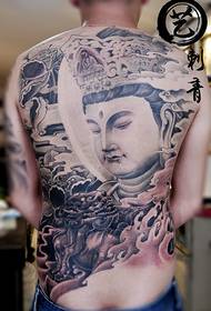 Manchu Bodhisattva Tattoo - Shenyang Tattoo - Umjetna tetovaža