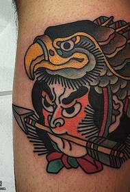 „Musashi“ tatuiruotė ant pilvo