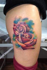 corak tattoo warna ros ros