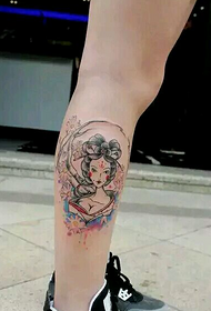 model magjik tatuazh geisha
