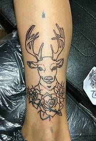 cosa fíorálainn tattoo ceann caorach gleoite
