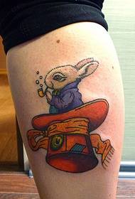 legged smoke bunny tattoo picture