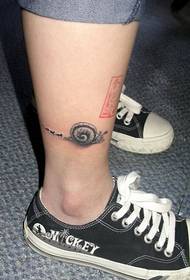 nwa usoro Snail tattoo