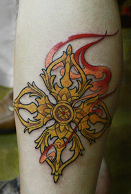 disegno del tatuaggio konjac di vitello bello
