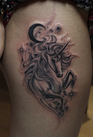 шакли tattoo unicorn пой