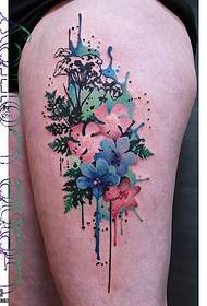 Thigh ink tattoo tattoo maitiro
