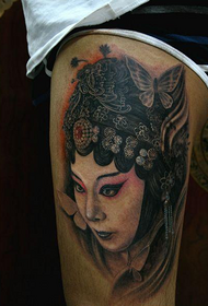 ფეხი სილამაზის ლამაზი ყვავილი tattoo სურათი