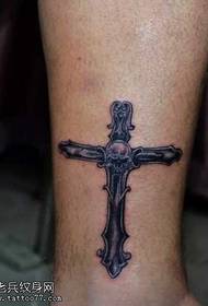 Beine cool cool Kreuz Tattoo-Muster