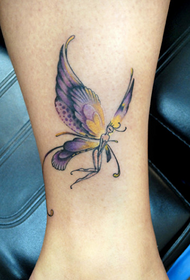 láb pillangó elf tetoválás