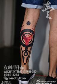 Táska borjú klasszikus totem tetoválás minta