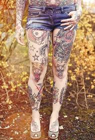 tatuazhe të këmbëve femra 39432-seksi punon vajza e tatuazheve të vogla me këmbë lule