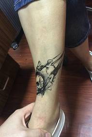 malá osobnost tetování tetování nohou