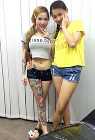 Malaysian sexy runako tattoo mhizha