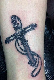 tele kříž tetování lebky 39009-noha krásné olihně tetování