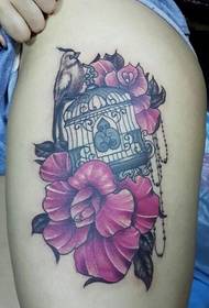 прилично убава tattooубов шема на тетоважи за птици
