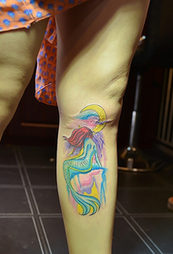 пойҳои занон tattoo зебои mermaid