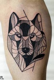 Tiger tatoo tatoo na nogah