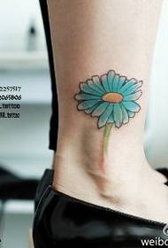 Fresh ak bèl modèl tatoo flè solèy la