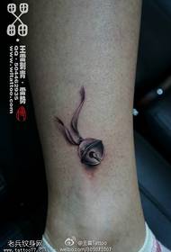 Mooi schattig bell tattoo patroon