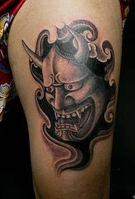 Tatuaggio Prajna della coscia