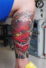 Prajna tatuering färg tatuering Shenyang tatuering paket kalv tatuering konst tatuering