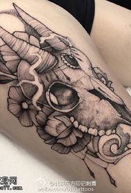 Model de tatuaj cu oaie de oaie