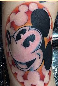 ບຸກຄະລິກກະພາບງາມໆກາຕູນ Mickey ຮູບແຕ້ມຮູບ tattoo ງາມໆ