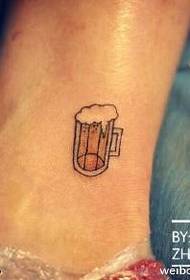 шема на тетоважа со пиво
