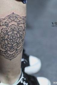 Татуювання ван Гог на теляті