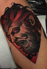 Kalb klassischen Charakter Tattoo-Muster