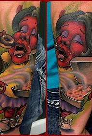 Люблю жиру татуювання дівчина візерунок