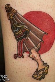 Janm wouj bourik parapli modèl tatoo
