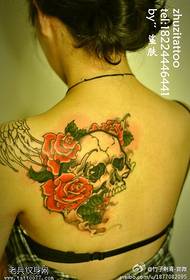 Modello di tatuaggio tatuaggio sexy bella spalla