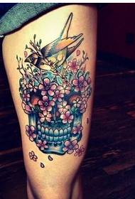 Female legs, stylish, beautiful, colorful, tattoo pictures