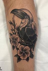 Kallef toucan Tattoo Muster