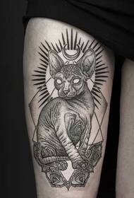 Fekete-fehér tetoválás varázsa