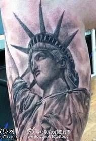 Modèle de tatouage déesse sans veau