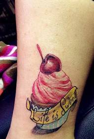 Tatuaggio gelato essenziale estivo