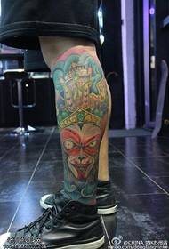 Legendary Qitian Dasheng Tattoo Pattern