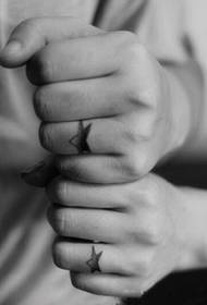 Oath for love couple tattoo